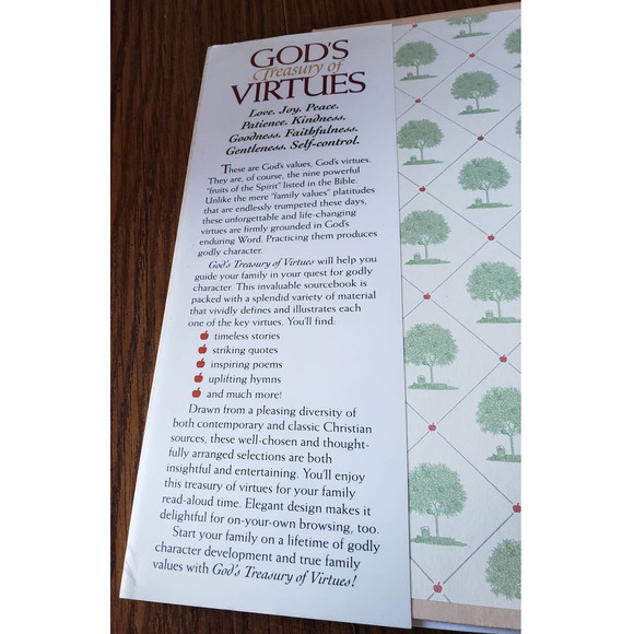 God's Treasury of Virtues : An Inspirational Collection of Stories Hardcover - Picture 6 of 9